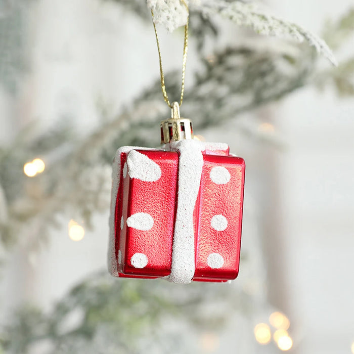 2pcs Snowman Christmas Balls Ornaments Christmas Tree Hanging Bauble