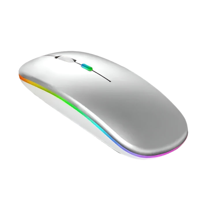 Rechargeable Wireless Mouse LED Backlit Mouse Laptop Computer Mouse 2.4Ghz