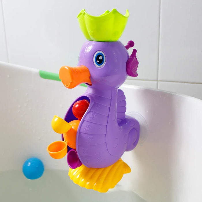 Water Spraying Yellow Duck Kids Shower Bath Toys