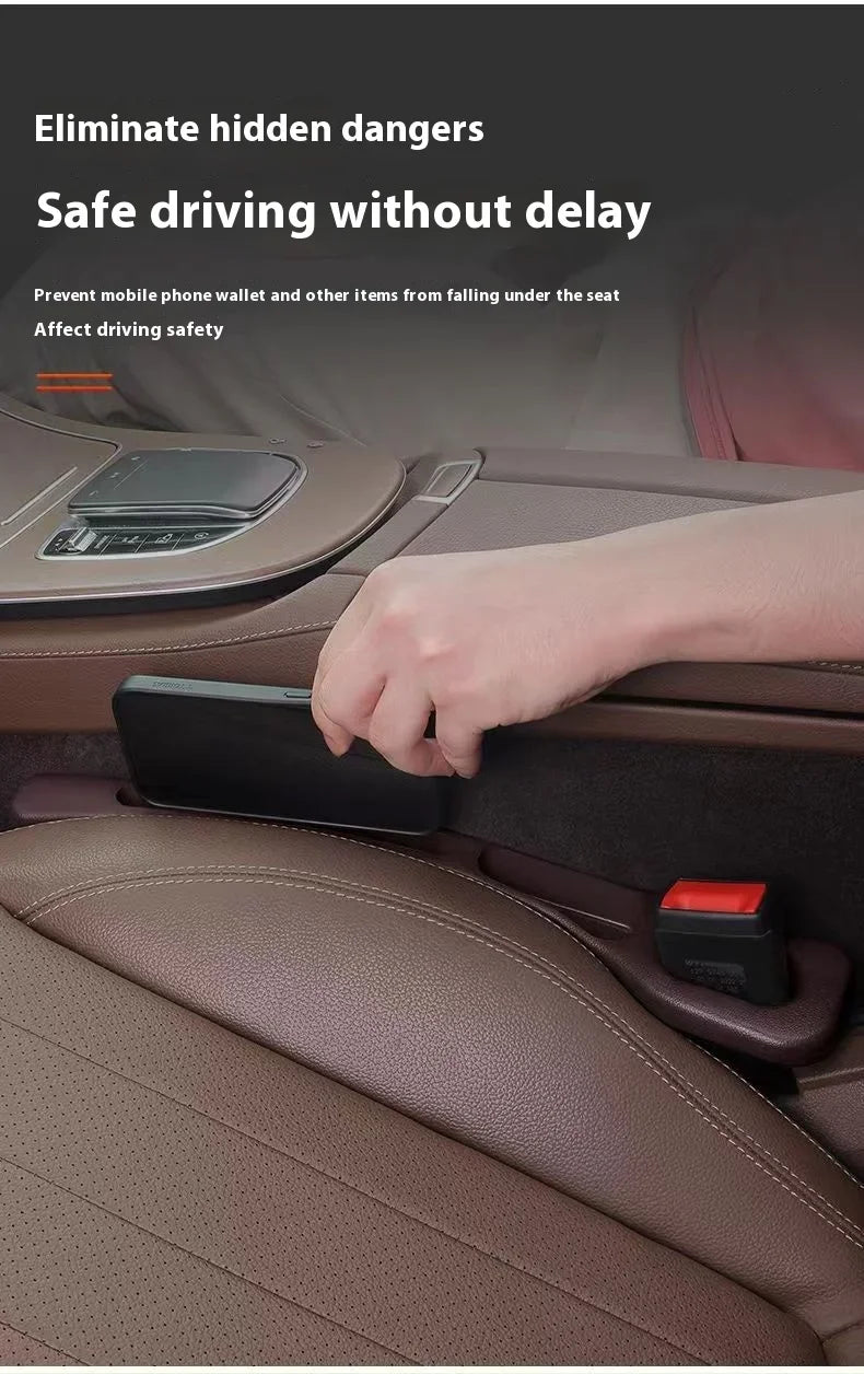 1/2Pcs Car Seat Gap Filler Side Seam Plug Strip Leak-proof Filling Strip Car Seat Gap Interior Universal Decoration Supplies