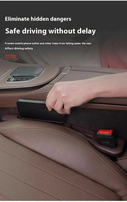 1/2Pcs Car Seat Gap Filler Side Seam Plug Strip Leak-proof Filling Strip Car Seat Gap Interior Universal Decoration Supplies
