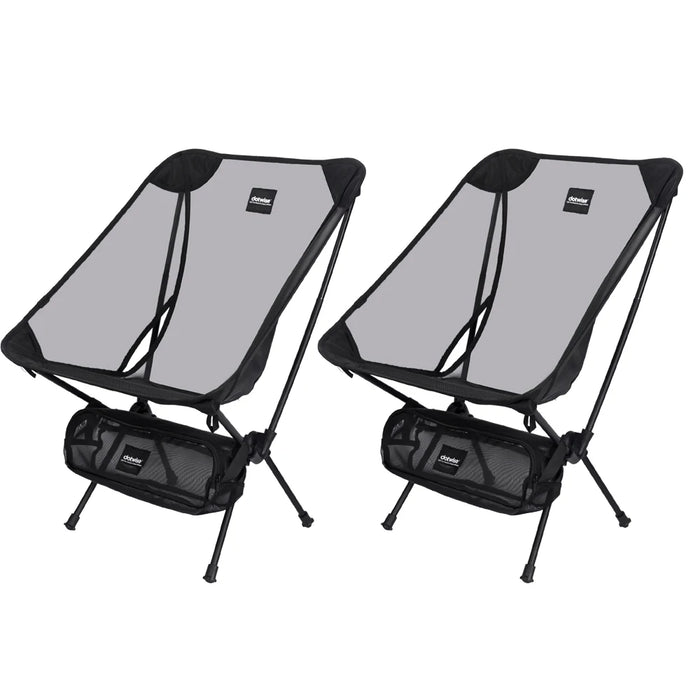 Moon Chair Breathable Outdoor Chair Camping Fishing Chair Mesh Material 7075 Aluminum Alloy Breathable Surface Anti Sinking