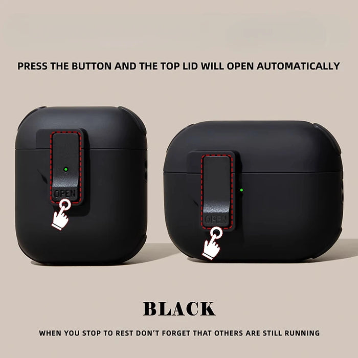 2024  for AirPods Pro 2 Apple AirPods 3 Protector Case Magnetic Suction Technology Latch Wireless Cover for AirPods 1/2 Case