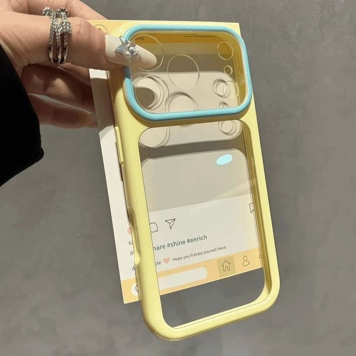 Luxury Candy Clear Phone Case For IPhone 11 12 13 14 15 16 17 18 Pro Max Plus Air Transparent Shockproof Bumper Back Cases Cover
