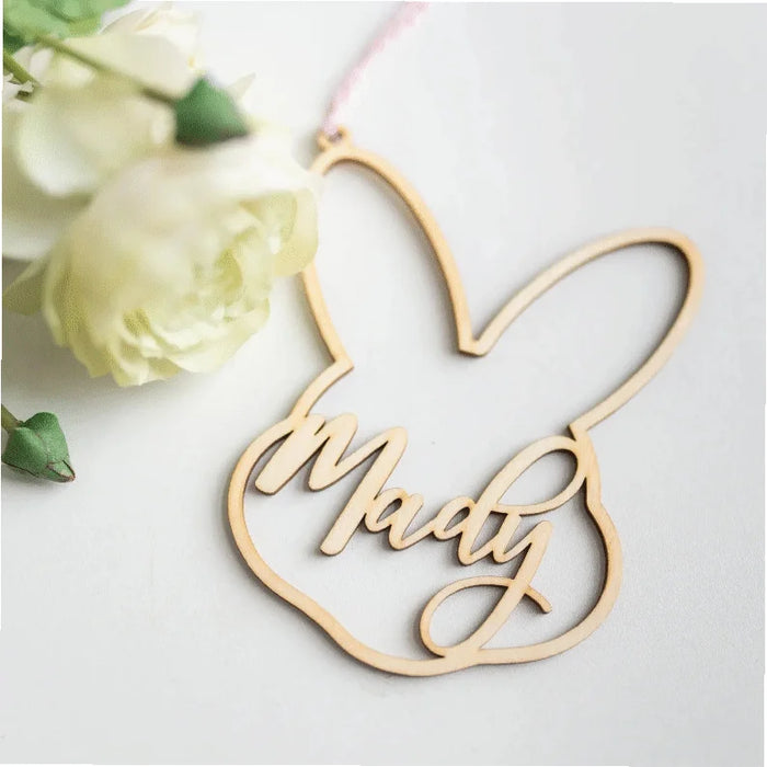 Personalized Easter Gift|Easter decoration personalized from wood| Easter pendant with name | Easter pendant |Easter basket