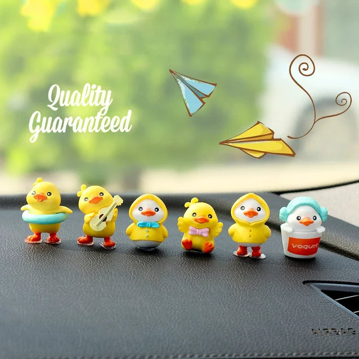 Little Yellow Swinging Duck for Car Interior Decoration