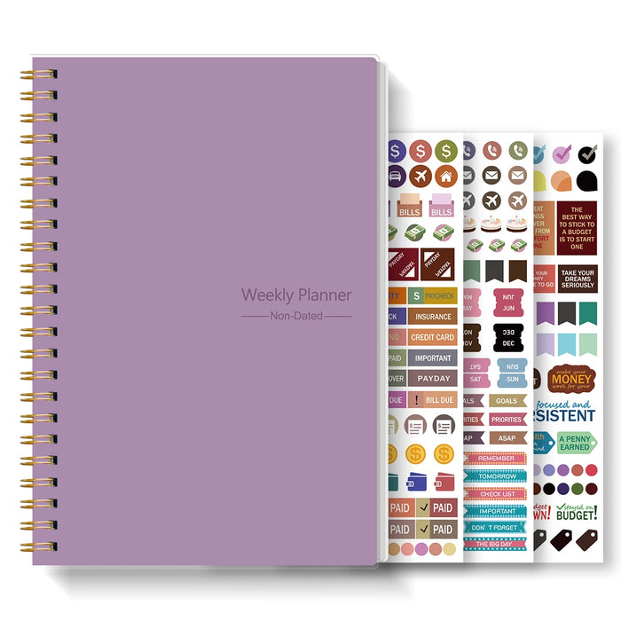 2025 Weekly Planner Agenda Notepad A5 Notebook 52 Weekly Planner Schedule Stationery School Office Supplies Stationery