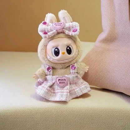 Labubu Doll Clothes Outfit Accessories For Korea Kpop Exo Labubu Idol V1 V2 Skirt sweater Clothing Gift
