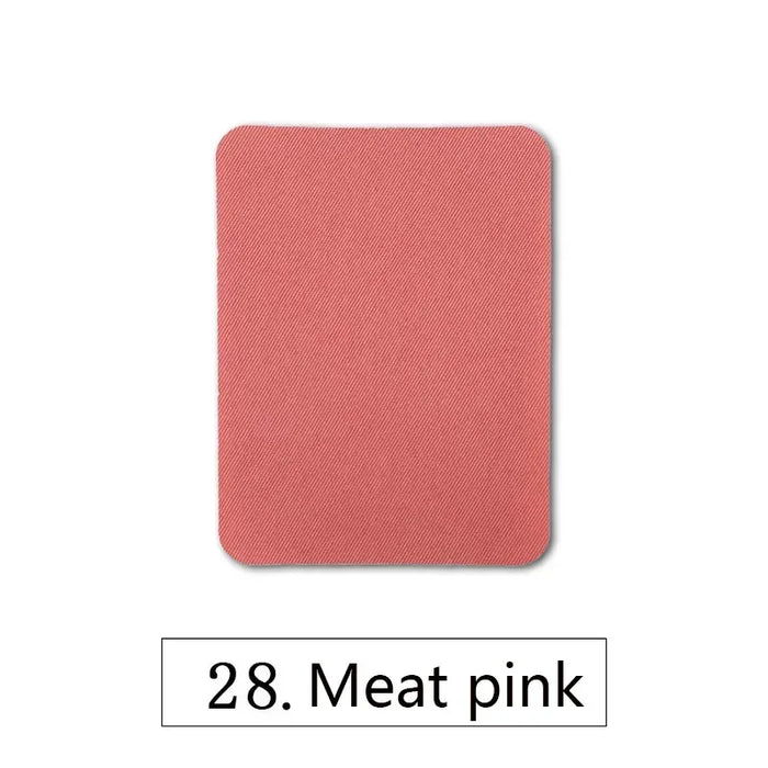 4pcs/lot Fabric Iron-on Patches 12.5x9.5cm Sewing on Patches Iron on Strong Glue Cotton Patch for Clothes DIY Jean Repair Decor