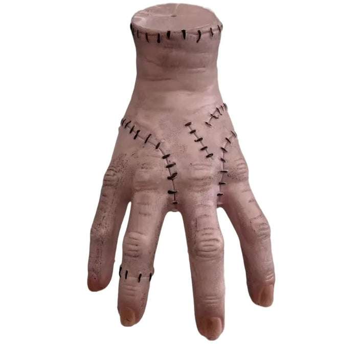 2023New Horror Wednesday Thing Hand Toy From Addams Family Latex Figurine Home Decor Desktop Craft Holiday Party Costume Prop