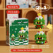 Christmas tree 2-in-1 micro block figure, 108 pieces, two poses