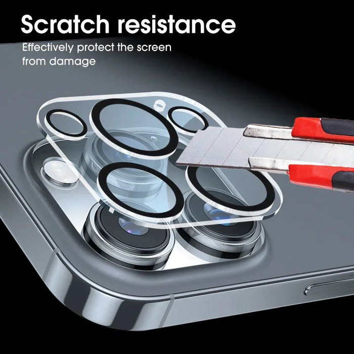 4PCS HD Back Camera Tempered Glass For iPhone 13Mini 13 14 15 16 Pro Max Rear Len Screen Protectors Anti-scratch Glass Film