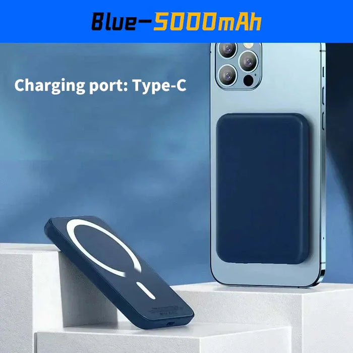 20000mAh Magnetic PowerBank Wireless PD 22.5W Fast Charger For Magsafe Portable Auxiliary Battery For Iphone Samsung Xiaomi