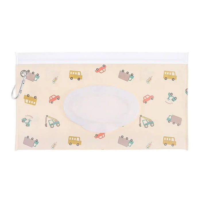 EVA Baby Wet Wipe Pouch Portable Wipes Holder Case Flip Cover Snap-Strap Reusable Refillable Cosmetic Pouch Useful Tissue Box