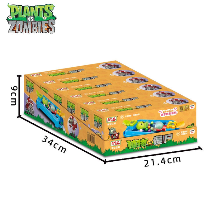Plants vs Zombies Competitive Battle Series Pac-Man Battle Board Zombie Game Character Ornaments Interactive Games For Kids Boy