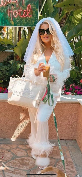 Summer Tote Bag for Bride | Bridesmaid Tote | Gift for Bride |Honeymoon Bag