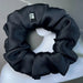 Mulberry silk scrunchie, Black