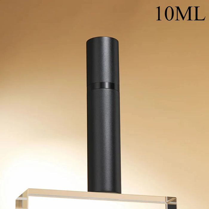 Black 10 mL perfume atomizer