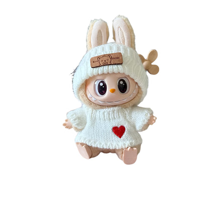 Labubu Doll Clothes Outfit Accessories For Korea Kpop Exo Labubu Idol V1 V2 Skirt sweater Clothing Gift