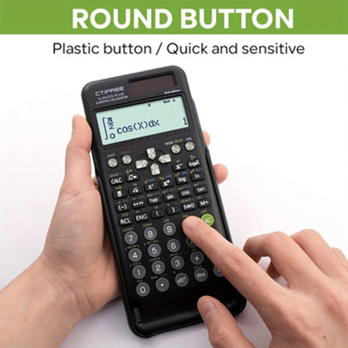 FC-991 ES PLUS Multifunctional science function calculator-417function Specially designed for student exams, economical packagin