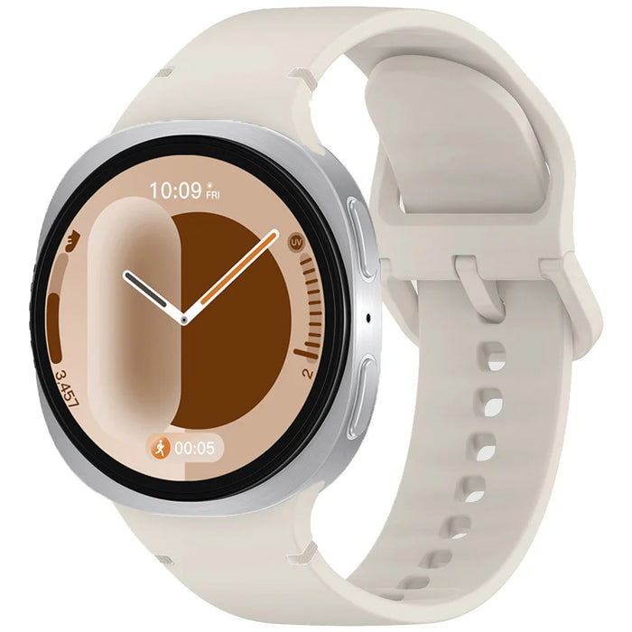 Official Silicone Strap for Samsung Galaxy Watch 8 44mm 40mm/8 Classic 46mm Band Breathable Wristband Sport Bracelet Accessories