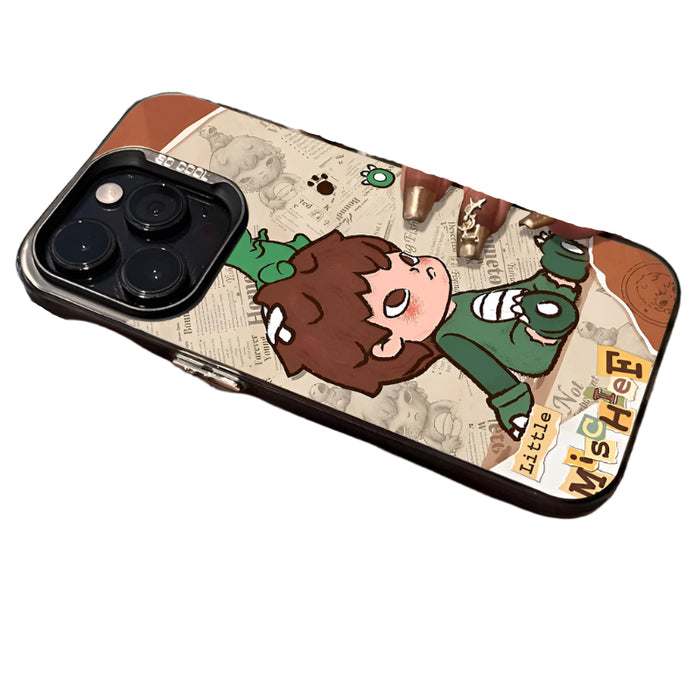 Cartoon Balloon Dinosaur Hirono Phone Case For iPhone 16 Pro Max 15 14 13 Pro Max 16 Plus Hard Bumper Back Cover