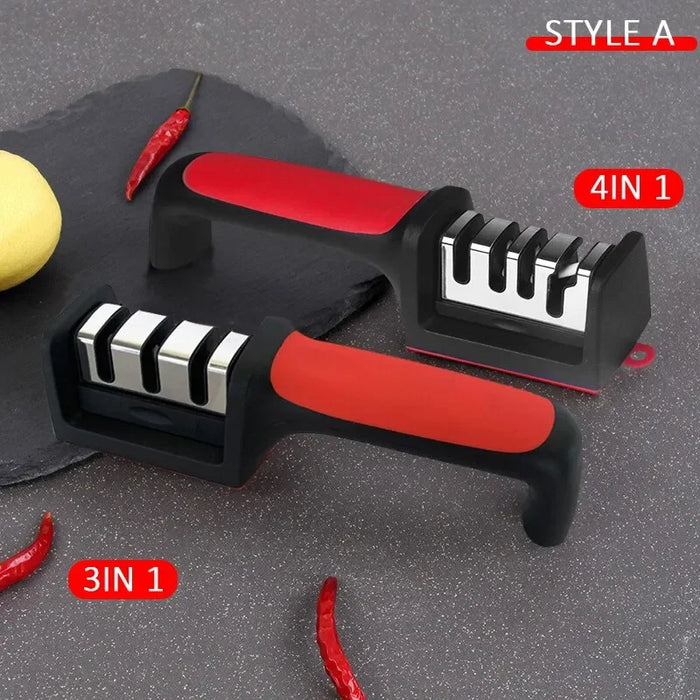 1pc Multifunctional Sharpening Stone Knife Sharpener Kitchen Knife Open Edge Special Fast Sharpening Professional Scissors