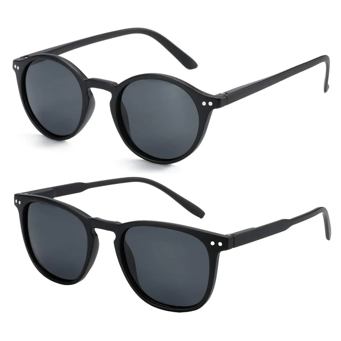 ZENOTTIC Fashion Polarized Sunglasses Men Women Brand Designer Retro Round Sun Glasses Vintage UV400 Goggles Shades