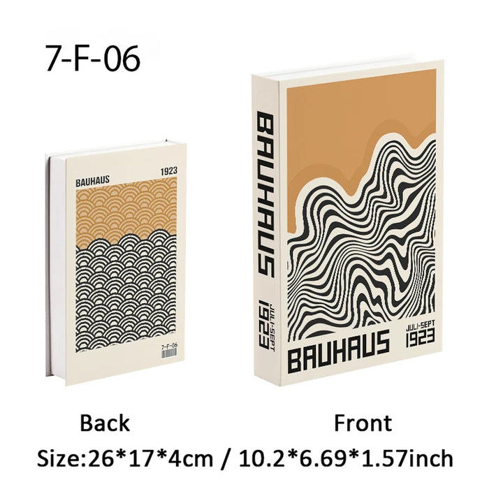 Luxury Fake Book Storage Box Abstract Decorative Books Open Paris Home Decor Coffee Table Bedroom Ornaments Interior Decoration