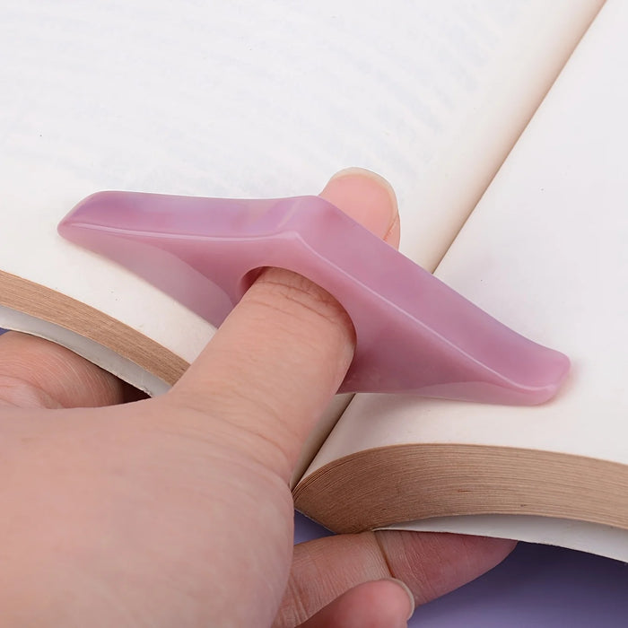 1PC Creative Resin Thumb Book Stand ，Reading Aid & Expander, Reduces Eye Fatigue - Durable Bookmark ，For Students And Readers