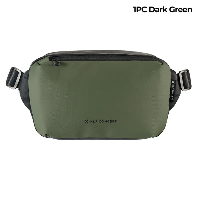 K&F Concept 10L Camera Shoulder Bag for Digital Canon/Nikon/Sony/DJI Drone Lightweight Travel Photography Sling Bag Carry Pouchs