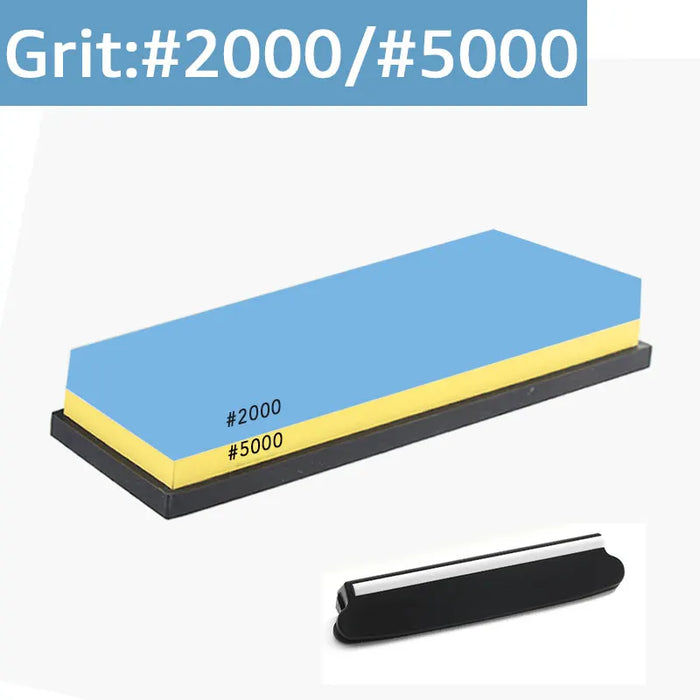 Sharpening Stone Knife Sharpener Professional Whetstone Dual Side Set Grinding Shapner Water Wetstone Kitchen Accessories Tools