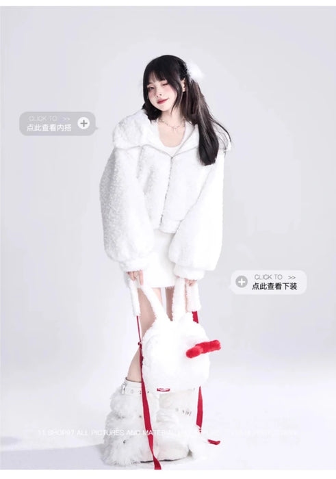 Autumn Winter Faux Fur Coat