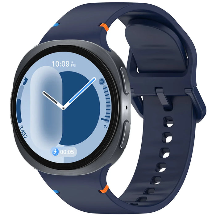 Official Silicone Strap for Samsung Galaxy Watch 8 44mm 40mm/8 Classic 46mm Band Breathable Wristband Sport Bracelet Accessories
