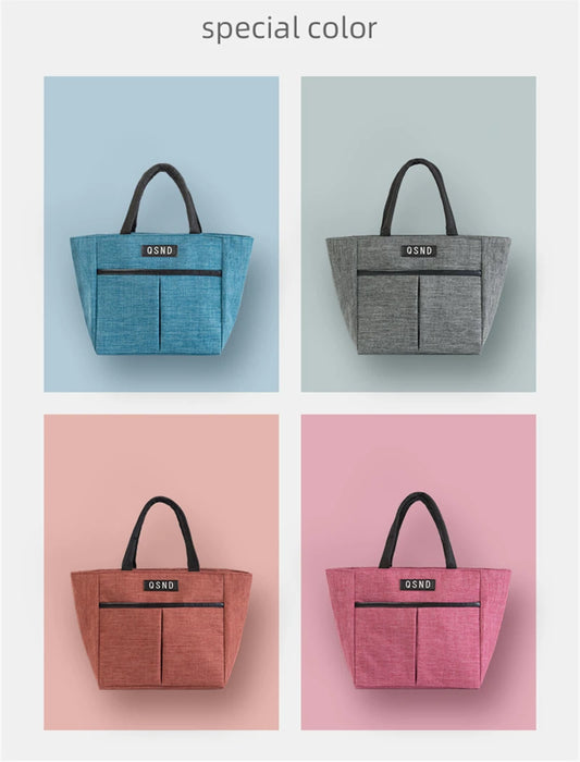 Portable Insulated Large Capacity Thermal Lunch Bag