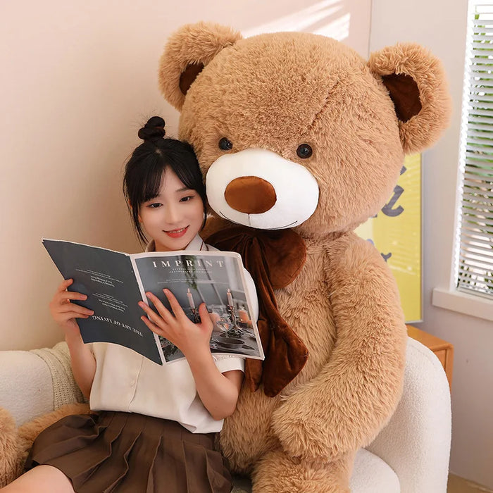 Big Size Teddy Bear Plush Toy Giant Stuffed Animals Birthday Valentines Day Gift Soft Pillow Dolls Grilfriend Girl