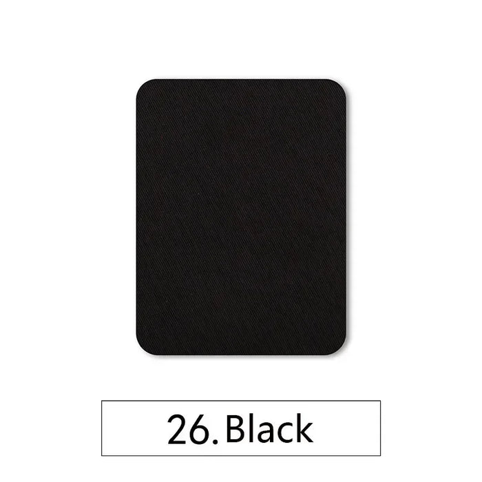 4pcs/lot Fabric Iron-on Patches 12.5x9.5cm Sewing on Patches Iron on Strong Glue Cotton Patch for Clothes DIY Jean Repair Decor