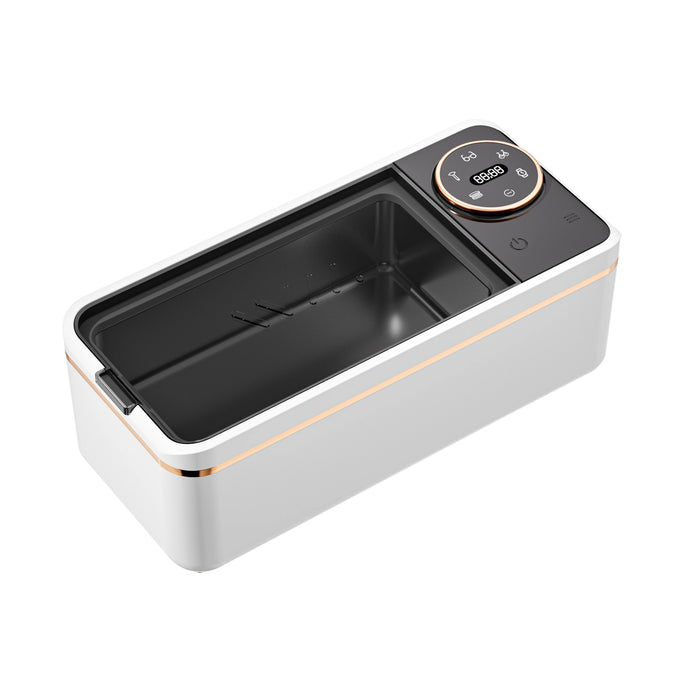 Ultrasonic 48KHZ Glasses Cleaner Machine, Soundwave technology Denture Cleaner, Jewelry & Makeup Brush Cleaning Machine