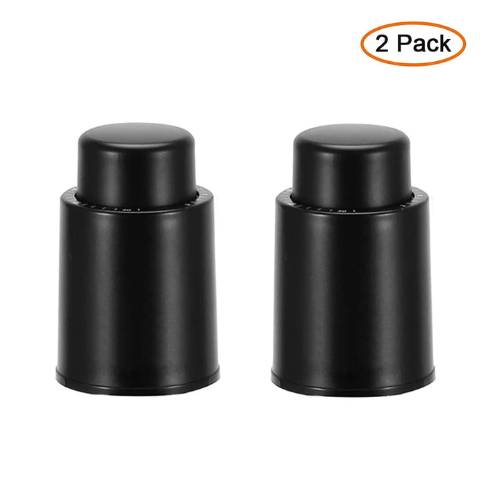 Vacuum Wine Bottle Stopper Sealed Storage Vacuum Memory Wine Stopper Push Style Bar Tools Barware Reusable Wine Cork