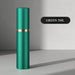 Green 5 mL perfume atomizer