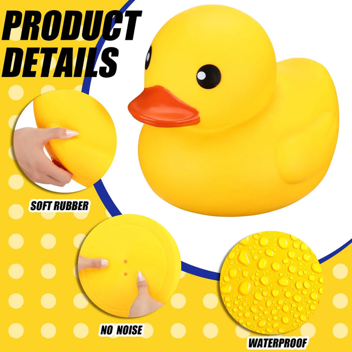 13 Inch Rubber Giant Ducks Floating Toy