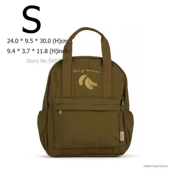 New KS Baby Backpack Parent-child Kids Schoolbag Kindergarten Bags Brand Traveling Cherry Children's Boys Girls Mom Storage