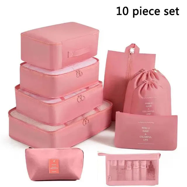 Travel Set Storage Bags Clothes Digital Toiletries Shoes Organizer bag Student Dormitories Clothing Sorting Bags Packing Cubes