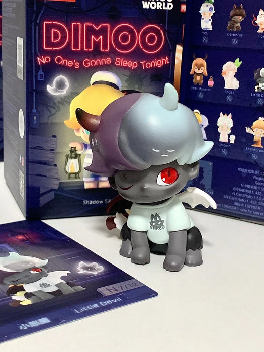 Dimmoo Is Not Allowed To Sleep Tonight. A Series Of Blind Boxes, Cute Surprise Boxes, Hand-made Creative Gift Ornaments.