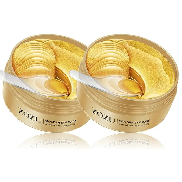 60pcs/120pcs Avocado Golden Collagen Eye Mask Anti Dark Circles Removal Eye Bags Moisturizing Firming Eye Patches Skin Care