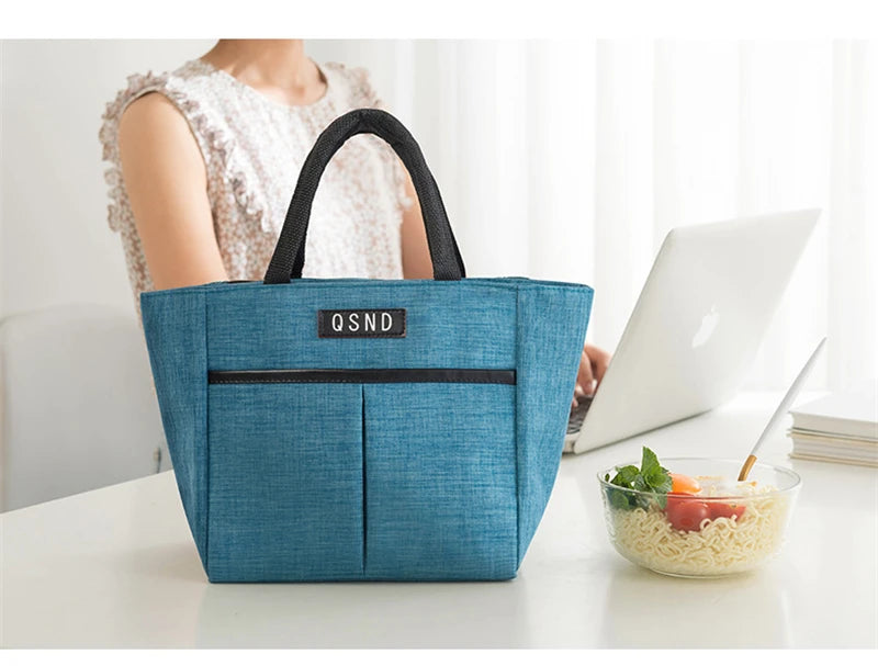 Portable Insulated Large Capacity Thermal Lunch Bag