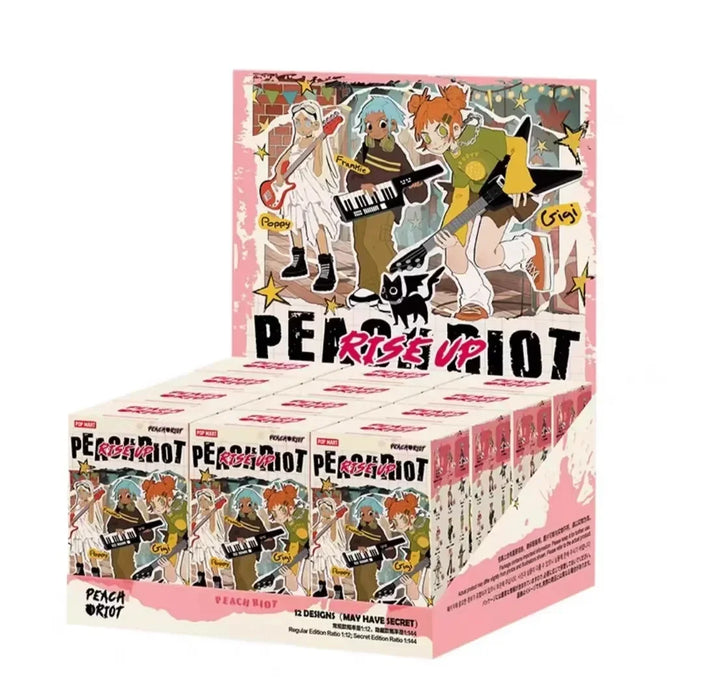Original Peach Mystery Box Riot Series Blind Box Kawaii Surprise Mystery Box Anime Lucky Bag Pvc Room Decoration Christmas Gift