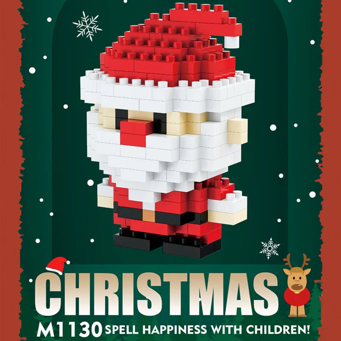 Santa micro block figure