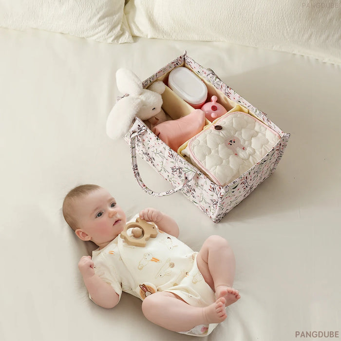 PANGDUBE Multifunctional Diaper Bag for Baby Accessories Storage Bag Mom Bags Diaper Stackers & Caddies Baby Diapers Organizer
