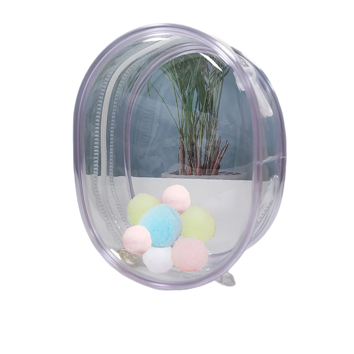 10/15cm Plush Doll Out Bag PVC Transparent Cotton Doll Transparent Display Pouch Clear Storage Case For Anime Cartoon Dolls New